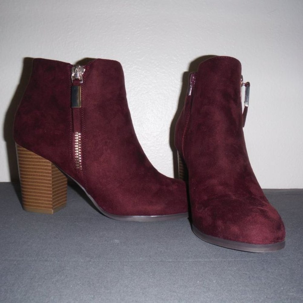 Burgundy Boots